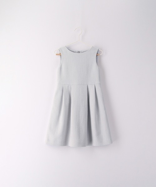 ROPE' PICNIC（ロペピクニック）の「【KIDS】ファンシーツイードボレロ＆ワンピース（ワンピース・キッズ・サックスブルー/ホワイト系その他・110/120/130）」の15枚目の写真