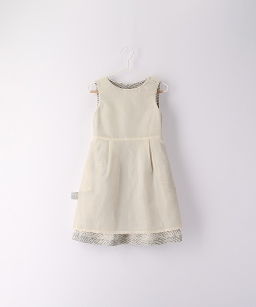 ROPE' PICNIC（ロペピクニック）の「【KIDS】ファンシーツイードボレロ＆ワンピース（ワンピース・キッズ・サックスブルー/ホワイト系その他・110/120/130）」の19枚目の写真