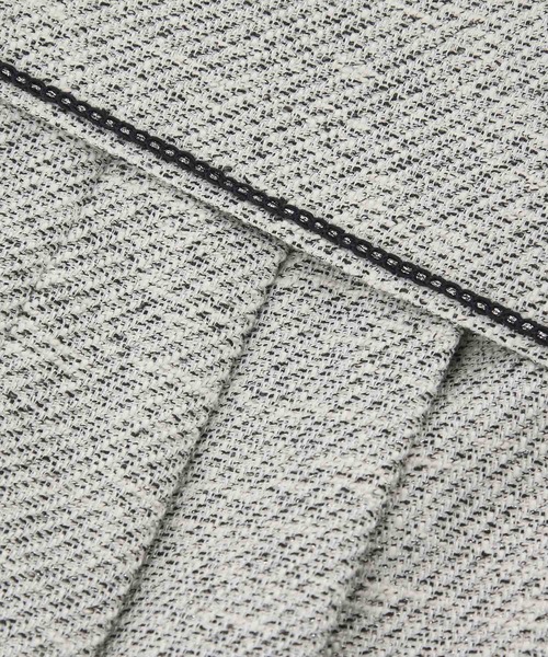 ROPE' PICNIC（ロペピクニック）の「【KIDS】ファンシーツイードボレロ＆ワンピース（ワンピース・キッズ・サックスブルー/ホワイト系その他・110/120/130）」の4枚目の写真