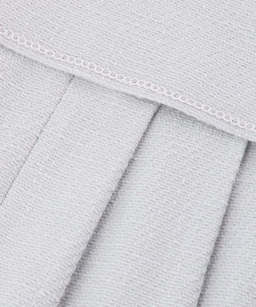 ROPE' PICNIC（ロペピクニック）の「【KIDS】ファンシーツイードボレロ＆ワンピース（ワンピース・キッズ・サックスブルー/ホワイト系その他・110/120/130）」の6枚目の写真