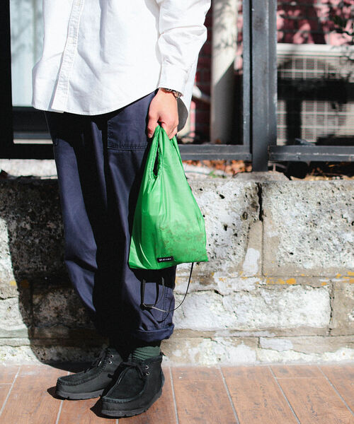 bpr BEAMS（ビーピーアール ビームス ）の「bPr BEAMS / CORDURA(R)シルナイロン ショッパーバッグ（エコバッグ/サブバッグ・メンズ・グレイッシュベージュ/グレー/ブルー/オレンジ/ラベンダー/ピンク/グリーン/イエロー・ONE SIZE）」の20枚目の写真