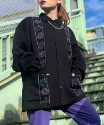 Right-on | フラワージャカードニット(ニット/セーター)