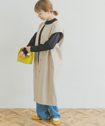 ITEMS URBANRESEARCH | ロングジレコート(ノーカラーコート)