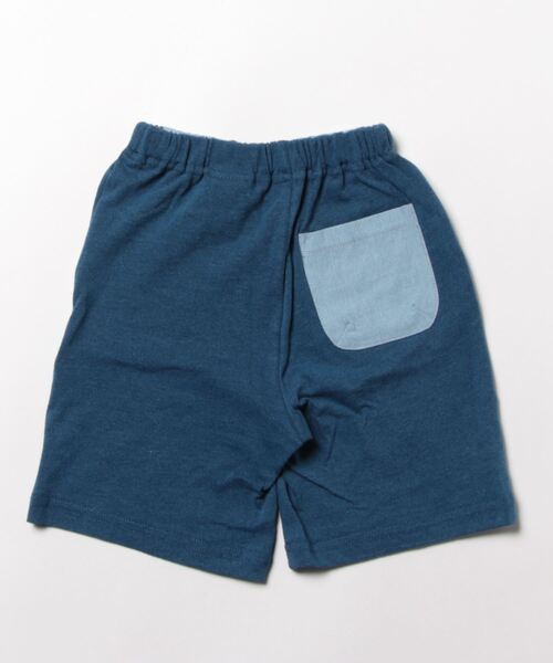 DILASH（ディラッシュ）の「バイカラーライトオンスデニム　パンツ(5分丈)（デニムパンツ・キッズ・ブラック/ブルー/サックスブルー・140/120/80/130/100/90/110）」の7枚目の写真