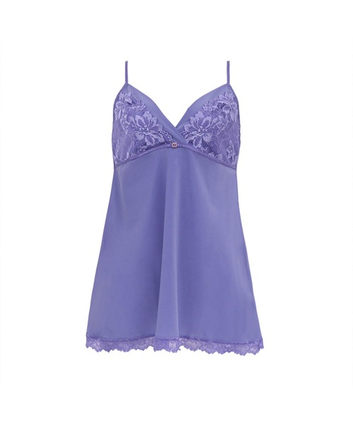 BRADELIS NEWYORK(ブラデリスニューヨーク)の「ベルスタイルキャミ23S1 ブラデリス(インナーウェア/肌着・レディース・バイオレット/ブラック/オレンジ・M/L)」の1枚目の写真