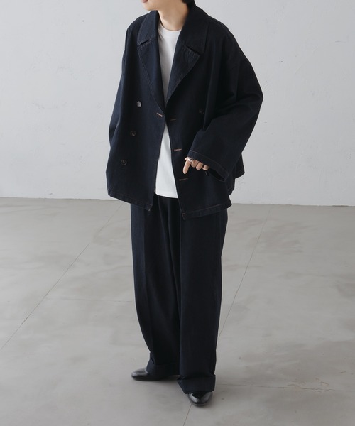 epnok（エプノック）の「ロールアップデニムバギーパンツ（デニムパンツ・メンズ・インディゴブルー/ブラウン/ブラック・LARGE/MEDIUM/SMALL）」の17枚目の写真