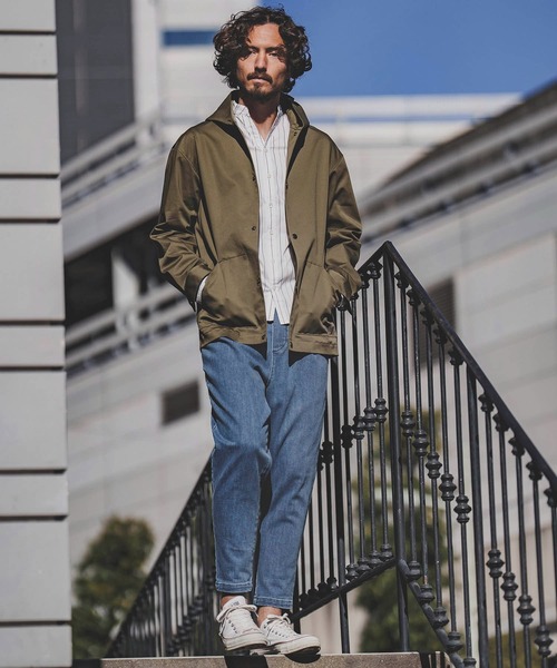 felkod（フィルコッド）の「mp10833-Stretch Denim Slacks スラックスパンツ（スラックス・メンズ・ブルー系その他/ブラック・L/S/M）」の6枚目の写真