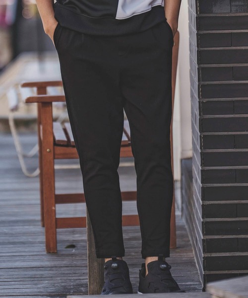 felkod（フィルコッド）の「mp10833-Stretch Denim Slacks スラックスパンツ（スラックス・メンズ・ブルー系その他/ブラック・L/S/M）」の8枚目の写真