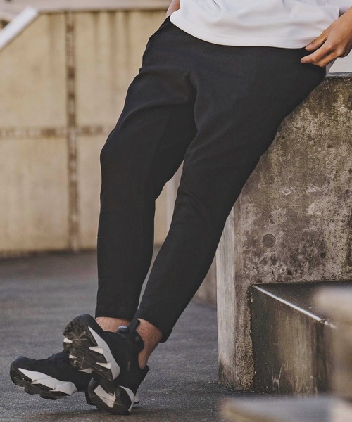 felkod（フィルコッド）の「mp10833-Stretch Denim Slacks スラックスパンツ（スラックス・メンズ・ブルー系その他/ブラック・L/S/M）」の9枚目の写真