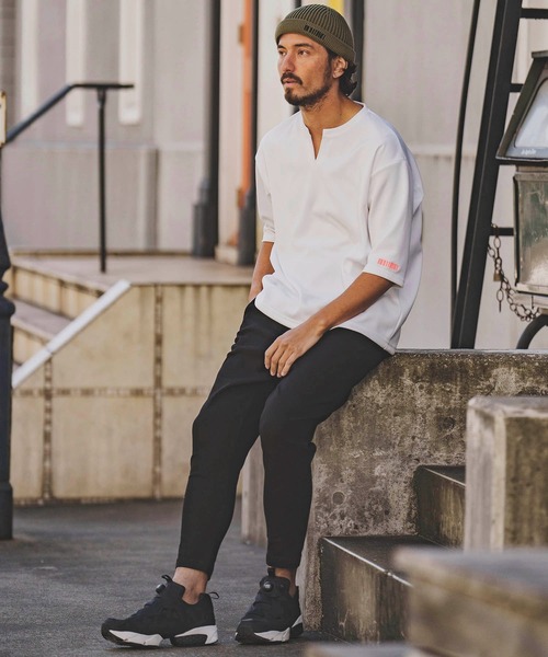 felkod（フィルコッド）の「mp10833-Stretch Denim Slacks スラックスパンツ（スラックス・メンズ・ブルー系その他/ブラック・L/S/M）」の12枚目の写真