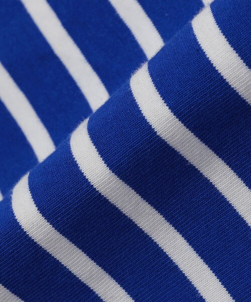 SHIPS(シップス)の「*SHIPS: ワンポイント ロゴ ジャージー ボーダー ボートネック ロングスリーブ Tシャツ(Tシャツ/カットソー・メンズ・ブラック/ナチュラル/グリーン/ブルー・SMALL/MEDIUM/LARGE/X-LARGE)」の14枚目の写真
