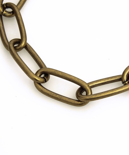 あこあこideaswam Brass ネックレス 50㎝ ankoROCK ネックレス an meets zakka 鎖チェーンネックレス(50cm