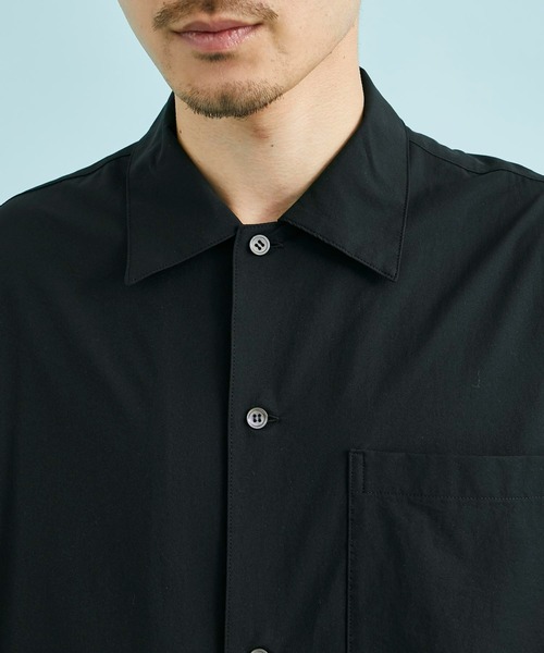 CITY TOKYO（シティトウキョウ）の「PRIMEFLEXオーバーサイズシャツ（シャツ/ブラウス・メンズ・グレー/ブラック・1/2）」の9枚目の写真