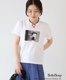 Ray BEAMS | Betty Boop(TM) × Ray BEAMS / Flower Tシャツ(Tシャツ/カットソー)