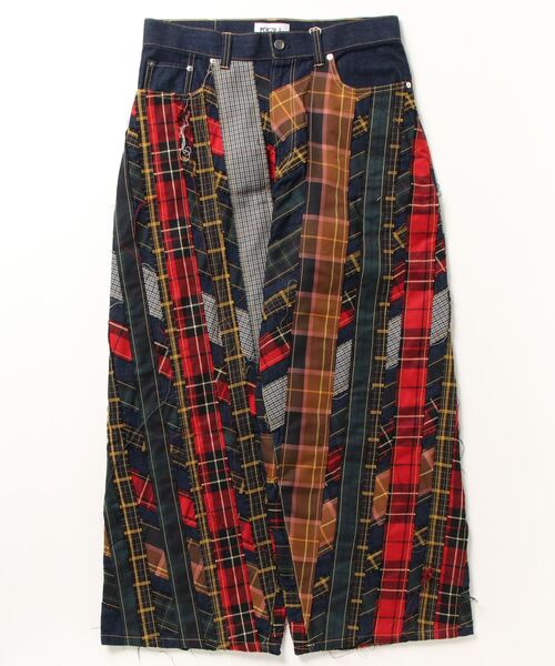 KIDILL（キディル）の「【KIDILL/キディル】Hakama Crust Denim Pants（デニムパンツ・メンズ・ブラック/インディゴブルー・46/44）」の2枚目の写真