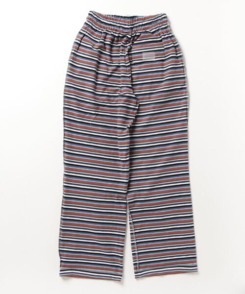 Cycle By Myob（サイクル バイ エムワイオービー）の「Cycle by myob/サイクルバイエムワイオービー/BORDER CHILL OUT WIDE PANTS（その他パンツ・レディース・ブルー・F）」の2枚目の写真