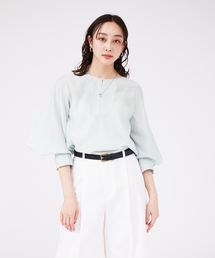 qualite | 【2WAY】フレアスリーブブラウス(シャツ/ブラウス)