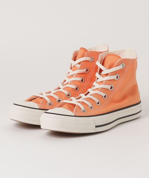 CONVERSE(コンバース)の「converse コンバース AS BURNTCOLORS HI オールスター バーントカラーズ HI 31309221 SUNSET ORANGE(スニーカー・メンズ・オレンジ・9/4/8h/6h/9h/7h/5/4h/8/5h/7/10h)」の1枚目の写真