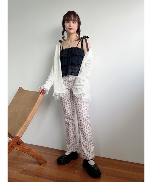 jumelle（ジュメロ）の「フリルティアードTOP（その他トップス・レディース・ブラック/ホワイト・FREE）」の19枚目の写真