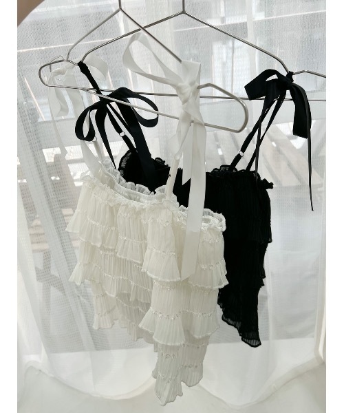 jumelle（ジュメロ）の「フリルティアードTOP（その他トップス・レディース・ブラック/ホワイト・FREE）」の20枚目の写真