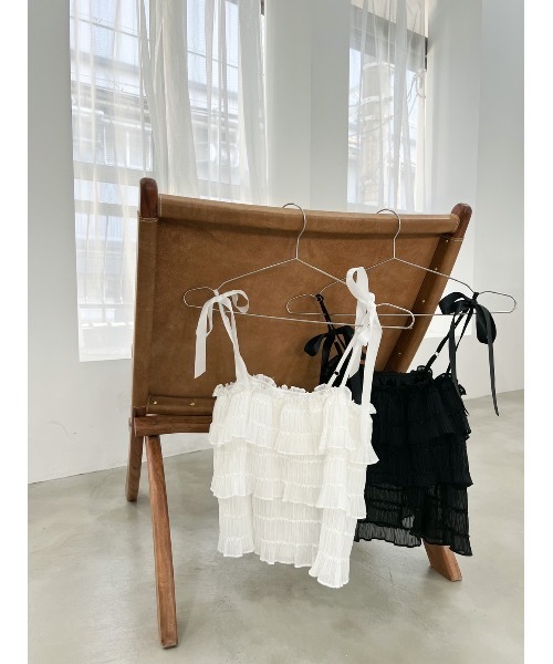 jumelle（ジュメロ）の「フリルティアードTOP（その他トップス・レディース・ブラック/ホワイト・FREE）」の11枚目の写真