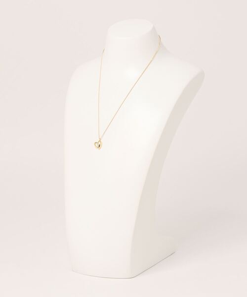 jumelle（ジュメロ）の「ぷっくりハートネックレス（ネックレス・レディース・ゴールド/シルバー・FREE）」の3枚目の写真