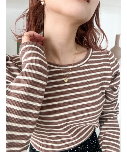 jumelle（ジュメロ）の「ぷっくりハートネックレス（ネックレス・レディース・ゴールド/シルバー・FREE）」の12枚目の写真