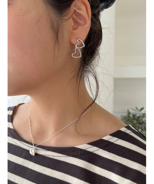 jumelle（ジュメロ）の「ぷっくりハートネックレス（ネックレス・レディース・ゴールド/シルバー・FREE）」の19枚目の写真