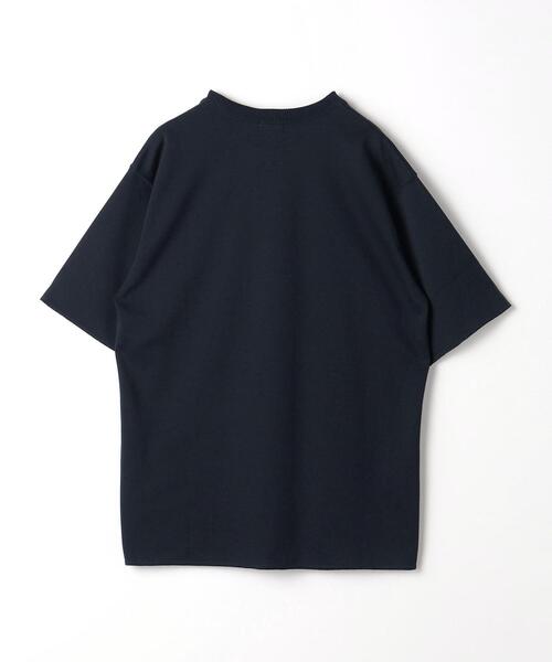 green label relaxing（グリーンレーベルリラクシング）の「クリーン ダブルフェイス クルーネック カットソー -抗菌-（Tシャツ/カットソー・メンズ・ライトブルー/ライトグレー/ネイビー/ダークグレー・S/M/L/XL）」の11枚目の写真