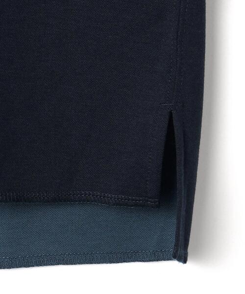 green label relaxing（グリーンレーベルリラクシング）の「クリーン ダブルフェイス クルーネック カットソー -抗菌-（Tシャツ/カットソー・メンズ・ライトブルー/ライトグレー/ネイビー/ダークグレー・S/M/L/XL）」の19枚目の写真