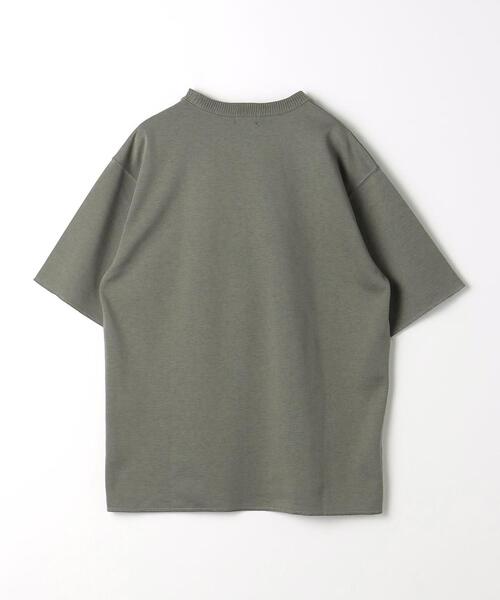 green label relaxing（グリーンレーベルリラクシング）の「クリーン ダブルフェイス クルーネック カットソー -抗菌-（Tシャツ/カットソー・メンズ・ライトブルー/ライトグレー/ネイビー/ダークグレー・S/M/L/XL）」の20枚目の写真