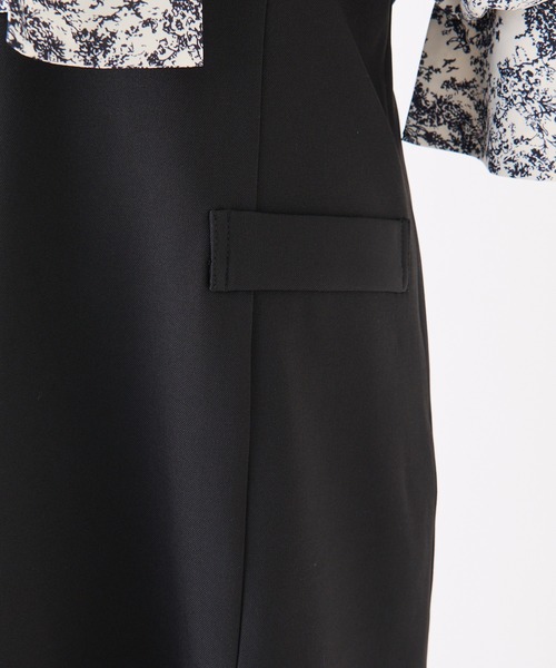 one after another NICE CLAUP(ワンアフターアナザーナイスクラップ)の「前後2WAYボウタイブラウス+ミニジャンスカセット(ワンピース・レディース・ホワイト系その他/ブラック系その他/ピンク系その他・FREE)」の12枚目の写真