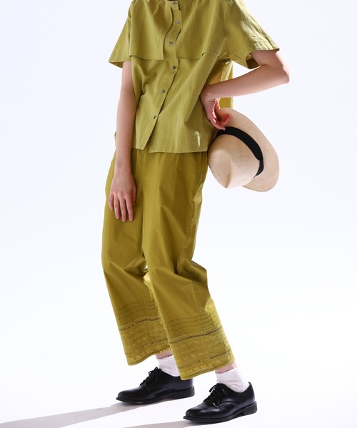 Kelen(ケレン)の「「KELEN / ケレン」LACE EASY PANTS"LAPET"(その他パンツ・レディース・ブラック/オフホワイト/マスタード・S/M)」の20枚目の写真