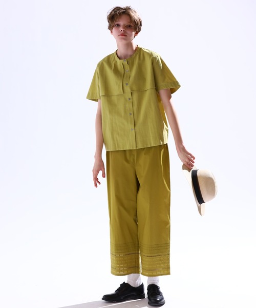 Kelen(ケレン)の「「KELEN / ケレン」LACE EASY PANTS"LAPET"(その他パンツ・レディース・ブラック/オフホワイト/マスタード・S/M)」の21枚目の写真