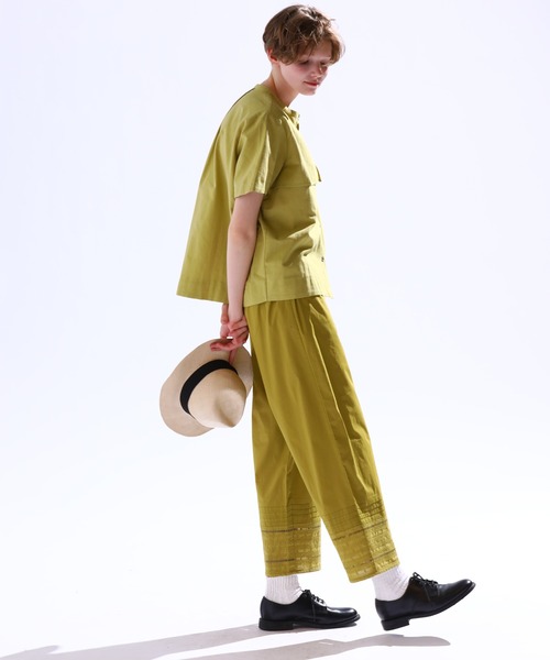 Kelen(ケレン)の「「KELEN / ケレン」LACE EASY PANTS"LAPET"(その他パンツ・レディース・ブラック/オフホワイト/マスタード・S/M)」の22枚目の写真