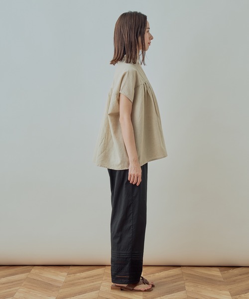 Kelen(ケレン)の「「KELEN / ケレン」LACE EASY PANTS"LAPET"(その他パンツ・レディース・ブラック/オフホワイト/マスタード・S/M)」の8枚目の写真