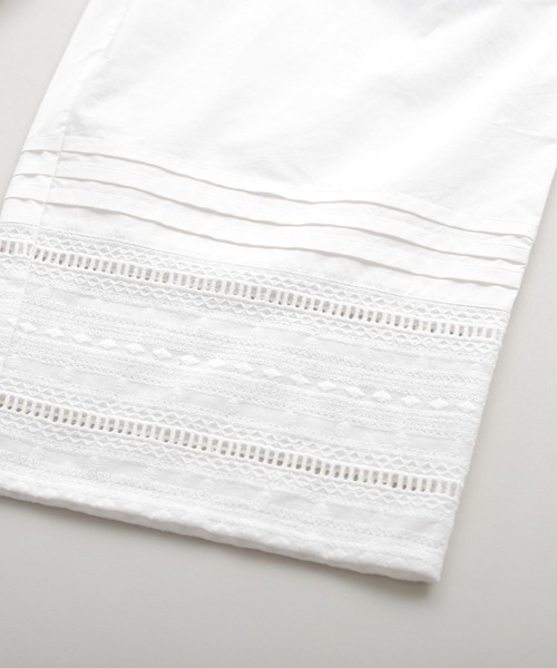 Kelen(ケレン)の「「KELEN / ケレン」LACE EASY PANTS"LAPET"(その他パンツ・レディース・ブラック/オフホワイト/マスタード・S/M)」の18枚目の写真