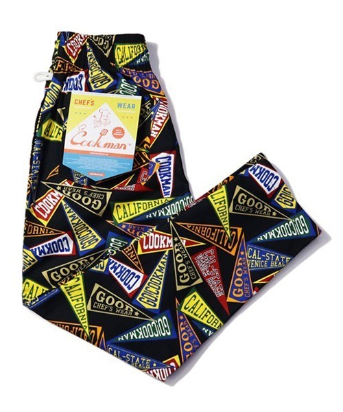 COOKMAN（クックマン）の「Cookman クックマン シェフパンツ イージーパンツ ワイドパンツ Pennant（その他パンツ・メンズ・マルチ・MEDIUM/LARGE）」の16枚目の写真