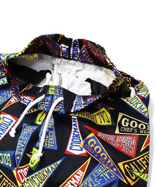COOKMAN（クックマン）の「Cookman クックマン シェフパンツ イージーパンツ ワイドパンツ Pennant（その他パンツ・メンズ・マルチ・MEDIUM/LARGE）」の2枚目の写真