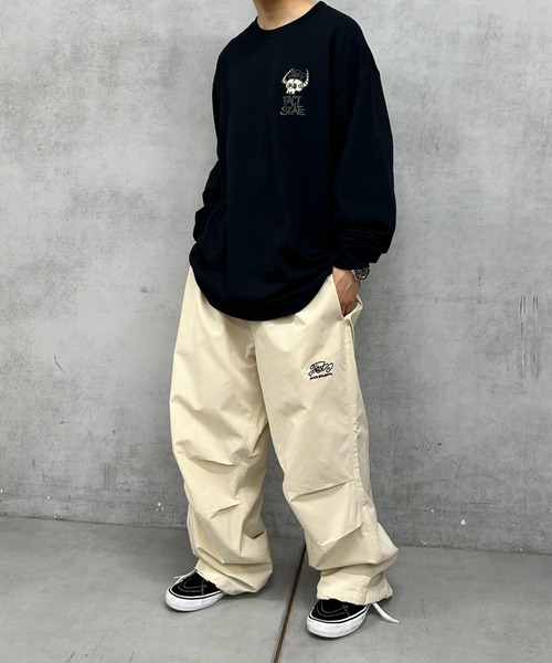 WHO'S WHO gallery(フーズフーギャラリー)の「COOPER FACTバッファローボーンロンTEE(Tシャツ/カットソー・レディース・ホワイト/ライトグレー/ブラック/グリーン・FREE)」の8枚目の写真