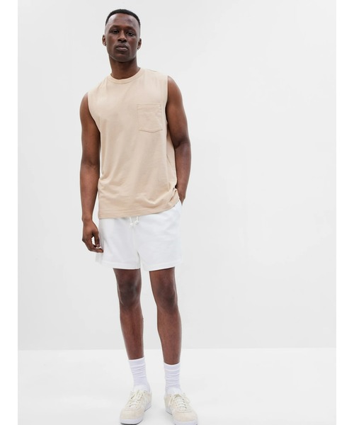 GAP(ギャップ)の「ポケットマッスルタンクトップ(タンクトップ・メンズ・ブラック/ブルー/その他/ホワイト・S/XL/L/M/XS)」の10枚目の写真