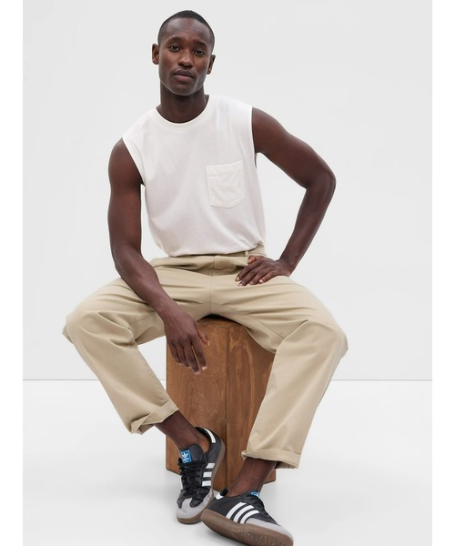 GAP(ギャップ)の「ポケットマッスルタンクトップ(タンクトップ・メンズ・ブラック/ブルー/その他/ホワイト・S/XL/L/M/XS)」の9枚目の写真