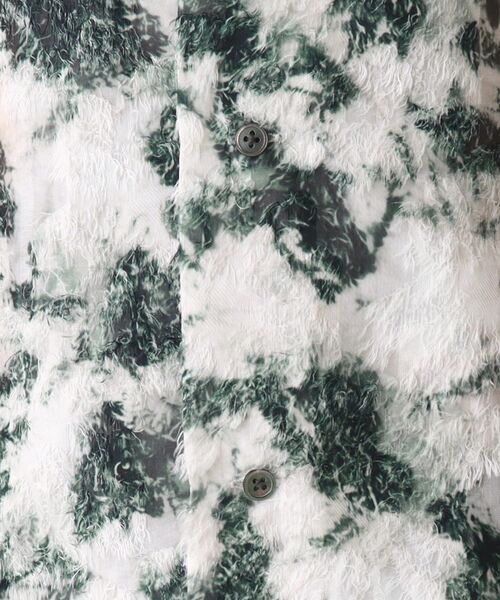 tk.TAKEO KIKUCHI(ティーケータケオキクチ)の「◆スカシタイダイカットシャツ(シャツ/ブラウス・メンズ・グレー系3/ダークグリーン系3/ブルー系3・01/02/03)」の16枚目の写真