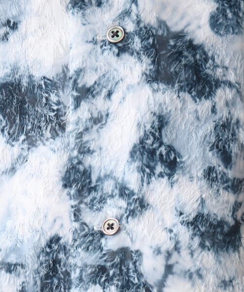 tk.TAKEO KIKUCHI(ティーケータケオキクチ)の「◆スカシタイダイカットシャツ(シャツ/ブラウス・メンズ・グレー系3/ダークグリーン系3/ブルー系3・01/02/03)」の14枚目の写真