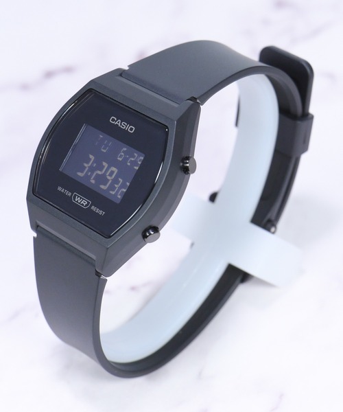 CASIO(カシオ)の「【60】【ITN】【CASIO】 トノー型 レディース デジタル(デジタル腕時計・レディース・ブラック/ブラック系その他/ピンク・FREE)」の5枚目の写真