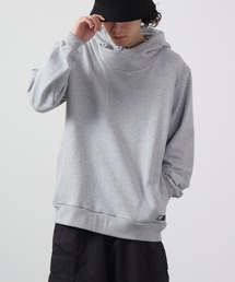 裏毛　前合わせパーカー