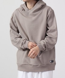 裏毛 前合わせパーカー