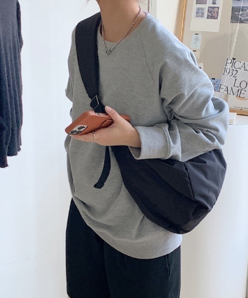 DIAVEL（ディアベル）の「2WAYキャンバスショルダーバッグ（ショルダーバッグ・レディース・アイボリー/ブラック・F）」の3枚目の写真