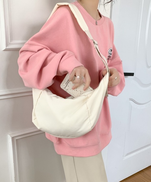 DIAVEL（ディアベル）の「2WAYキャンバスショルダーバッグ（ショルダーバッグ・レディース・アイボリー/ブラック・F）」の19枚目の写真