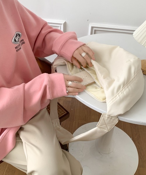 DIAVEL（ディアベル）の「2WAYキャンバスショルダーバッグ（ショルダーバッグ・レディース・アイボリー/ブラック・F）」の20枚目の写真